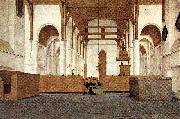 Pieter Jansz Saenredam Interior of the Church of St Odulphus, Assendelft Spain oil painting artist